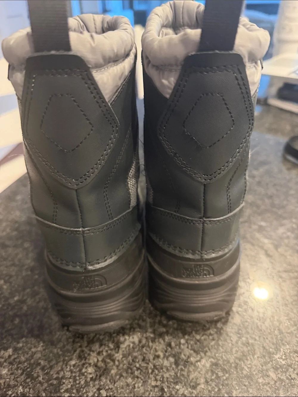 The North Face Kids Gray Waterproof Winter Boots